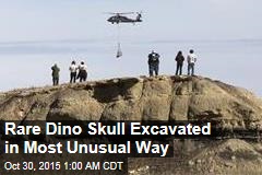 National Guard Airlifts Dino Skull From Wilderness