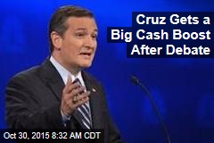 Cruz Gets a Big Cash Boost After Debate