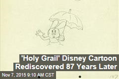 &#39;Holy Grail&#39; Disney Cartoon Rediscovered 87 Years Later