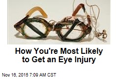 How You&#39;re Most Likely to Get an Eye Injury
