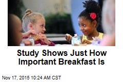 Study Shows Just How Important Breakfast Is