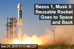 Bezos 1, Musk 0: Reusable Rocket Goes to Space and Back