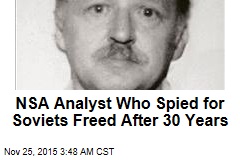 NSA Agent Who Spied for Soviets Freed After 30 Years