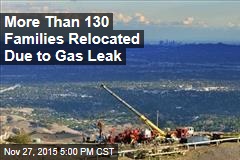 More Than 130 Families Relocated Due to Gas Leak