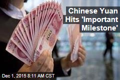 Chinese Yuan Hits &#39;Important Milestone&#39;