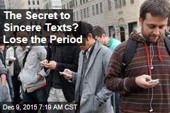 The Secret to Sincere Texts? Exclamations, Not Periods