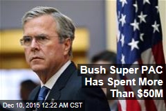 Bush Super PAC Has Spent More Than $50M