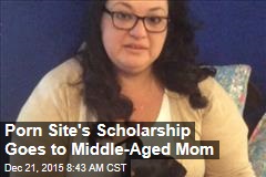 Porn Site&#39;s Scholarship Goes to Middle-Aged Mom