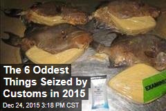 The 6 Oddest Things Seized by Customs in 2015