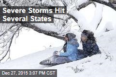 Severe Storms Hit Several States