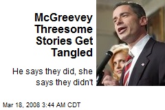 McGreevey Threesome Stories Get Tangled