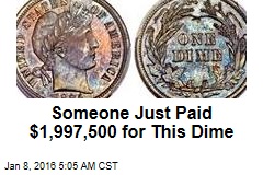 Rare 1894 Dime Sells for Almost $2M