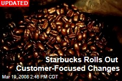 Starbucks Rolls Out Customer-Focused Changes
