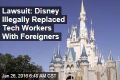Tech Workers Replaced by Immigrants Sue Disney