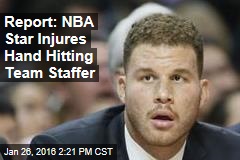Report: NBA Star Injures Hand Hitting Team Staffer