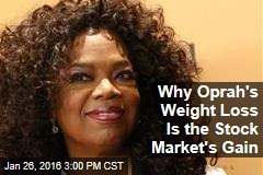 Why Oprah&#39;s Weight Loss Is the Stock Market&#39;s Gain