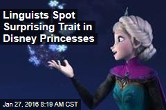 Linguists Spot Surprising Trait in Disney Princesses