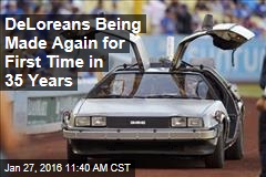 DeLoreans Being Made Again for First Time in 35 Years