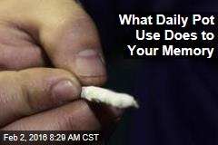 What Daily Pot Use Does to Your Memory