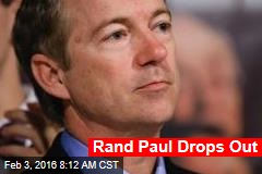 Rand Paul Drops Out