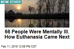 66 People Were Mentally Ill. How Euthanasia Came Next