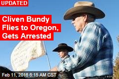 Cliven Bundy Flies to Oregon, Gets Arrested
