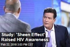 Study: &#39;Sheen Effect&#39; Raised HIV Awareness