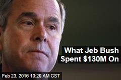 What Jeb Bush Spent $130M On