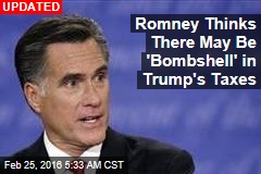 Mitt Romney Tells Trump to Release His Tax Returns