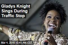 Gladys Knight Sings During Traffic Stop
