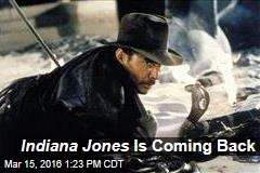 Indiana Jones Is Coming Back
