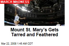 Mount St. Mary's Gets Tarred and Feathered