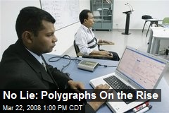 No Lie: Polygraphs On the Rise