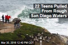 22 Teens Pulled From Rough San Diego Waters