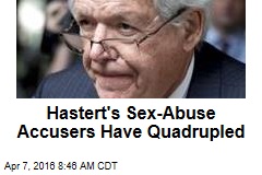 Dennis Hastert&#39;s Accusers Have Quadrupled