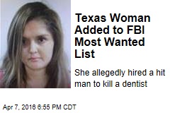 Texas Woman Added to FBI Most Wanted List