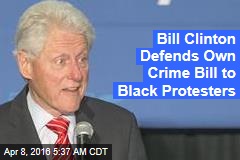 Bill Clinton Clashes With Black Lives Matter Protesters