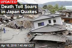 Toll Hits 32 in Japan Quakes