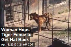 Zoo Visitor Hops Tiger Fence to Get Hat Back