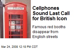 Cellphones Sound Last Call for British Icon