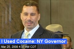 I Used Cocaine: NY Governor