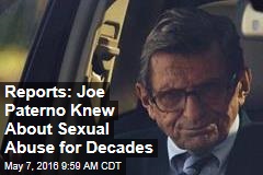 Reports: Joe Paterno Knew About Sexual Abuse for Decades