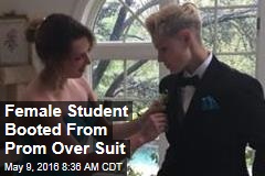 Female Student Booted From Prom Over Suit