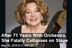 After 7 Decades With Same Orchestra, She Dies on Stage