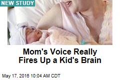Mom&#39;s Voice Really Fires Up a Kid&#39;s Brain