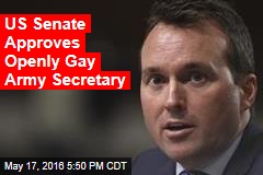 Senate OKs 1st Openly Gay Leader of US Military Service