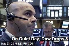 On Quiet Day, Dow Drops 8