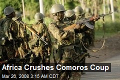 Africa Crushes Comoros Coup