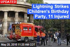 Lightning Strikes Children&#39;s Birthday Party, 11 Injured