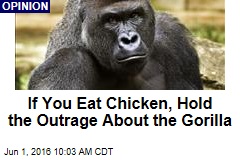 If You Eat Chicken, Hold the Outrage About the Gorilla